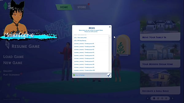 Image Sims 4 - Revisting the Sims and having a milf and a goth milf live together and have sex with different people