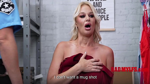 Image Curvy Housewife Caught Stealing Condoms To Cheat.. Gets Cornered By The Store Cop | BadMylfs