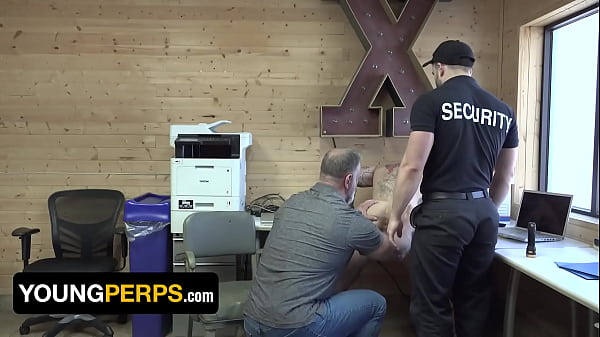 Image Hunky Police Officer Jaxon Valor Bangs Naughty Shoplifter and His Step-Father - YoungPerps