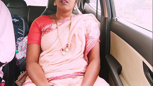 Image Indian maid car sex Telugu dirty talks.