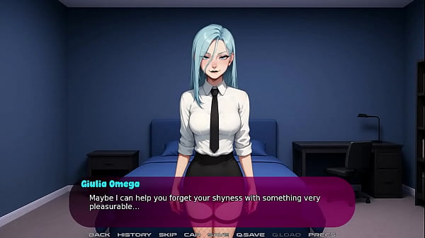 Image Blue Haired Mistress Fuck Session Intro - My Girlfriends New Kink #1 Cartoon Porn Visual Novel