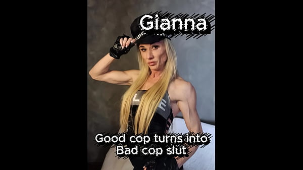 Image Good cop turns into bad cop slut