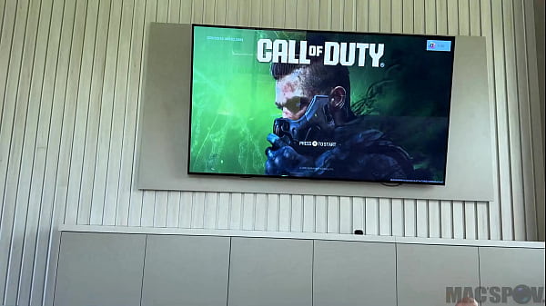 Image Call Of Duty with the Boys or Her Tight Wet Pussy?