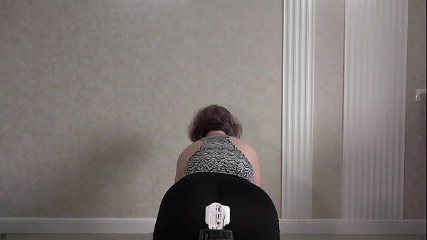 Image Big ass tries on panties, shorts and records a sexy video for her lover. Home camera watches mature wife. PAWG.
