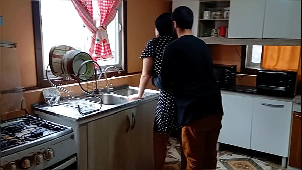 Image What would you do if you caught your stepmother fucking her nephew in the kitchen? Would you accuse her of infidelity?