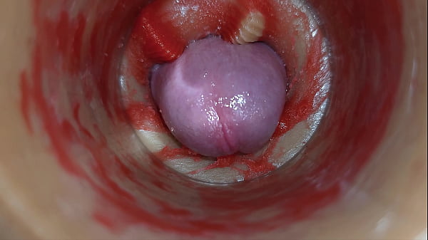 Image Camera Inside Deep Pussy Captures Very Huge Ejaculation of Sperm ASMR