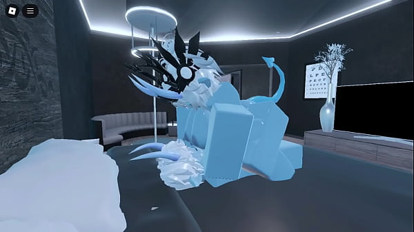 Image So I became a blue demon (Roblox)