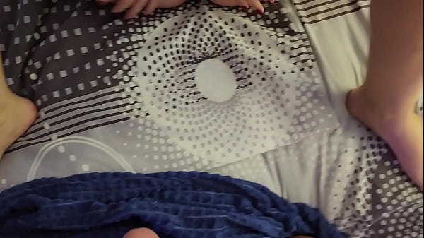 Image Stepsister jerks off and kicks my dick while my loved ones are in another room
