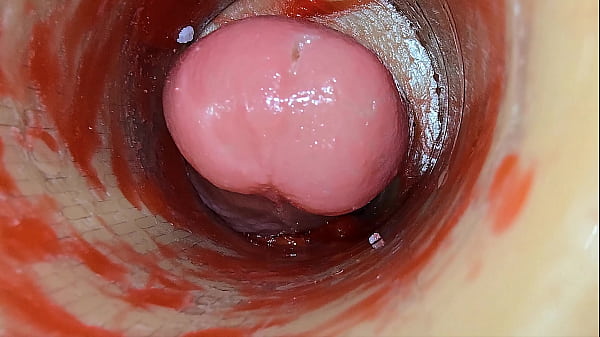 Image Camera Inside Deep Pussy Captures Dose Ejaculation of Sperm ASMR