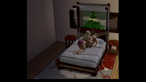 Image Hot slut getting fucked hard in The Sims
