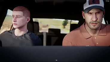 Image Game: FindingBuddies, Chapter 5 - A long trip, meeting a new friend, and sucking a man's big cock (English voiceover)