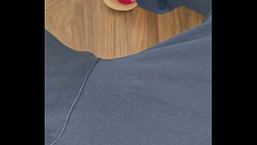 Image Hot Guy PhantomGentX Jerks off with Red Socks