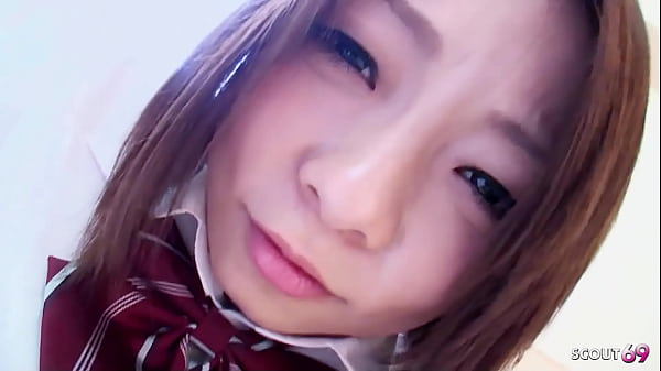 Image Petite Japanese Teen in Uniform Pick Up and seduce to Defloration Creampie Fuck by older Guy in Uncensored JAV POV Porn