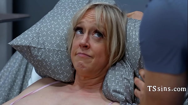 Image Busty GILF Fucks Nurse & The Trans Doctor Fucks Her | TSSins