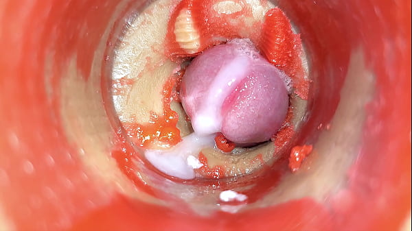 Image Camera in Vagina, Cervix POV, Tiny Cucked by Giant &lsquo_Couple&rsquo_, Cum in Pussy and Creampie - ASMR
