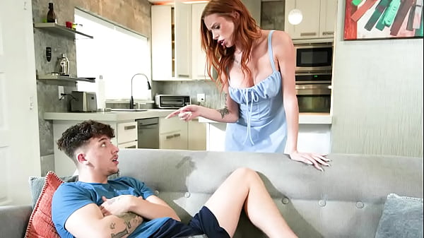 Image Jessica Aaren&rsquo_s Stepmom Vibrator Struggle Turns to Redhead Bedroom Passion