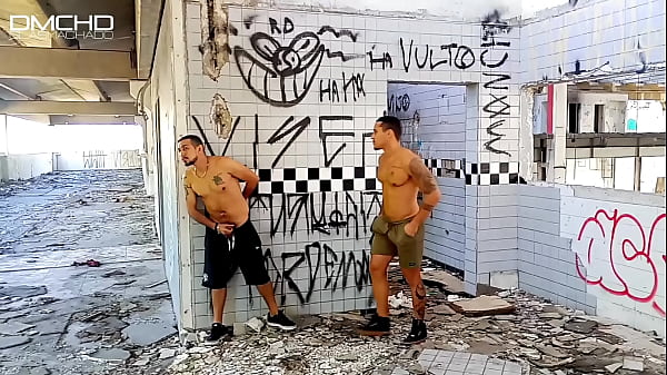 Image They almost got caught in an abandoned building... the thrill only made it hotter