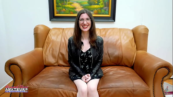 Image Skinny Nerdy Brunette Hazel O'Connor Rings Her Bell And Sucks A Juicy Cock!