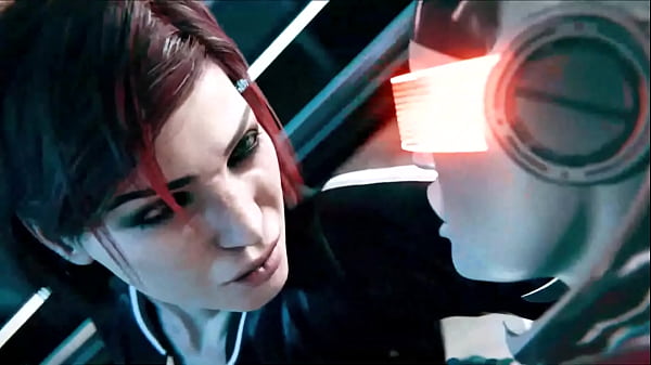 Image Woman in futuristic fantasy squirts and savors climaxes on face and body in futa animation