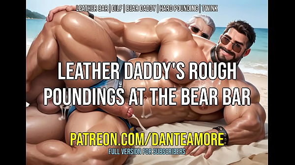 Image Leather Daddy's Rough Poundings at the Bear Bar | DANTE AMORE ASMR JOI