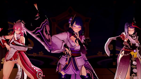 Image Mmd - Genshin Impact Love Blossom Sex dance