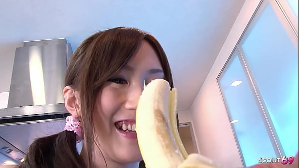 Image Japanese Teen with big natural Bouncing Boobs seduce to Deep Cum inside Fuck when home alone at Full Uncensored JAV Porn