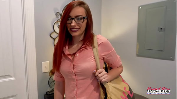 Image Skinny Nerdy Redhead Olivia X Masturbates And Gets Her Pussy Deeply Fucked!
