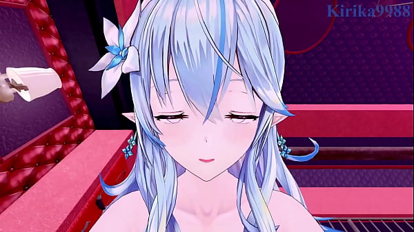 Image Yukihana Lamy and Pekora Mommy (PekoMama) intense sex. - Hololive VTuber POV Hentai