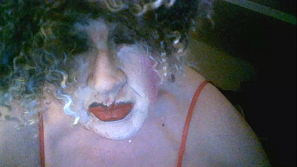 Image Smoking slut Sarah prepares for an evening dogging, would you fuck this slag? She just loves cock, any cock