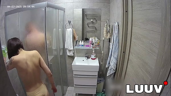Image LUUV. Quick sex in the shower for young couple Abbadon and Kareflore