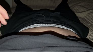 Image Hot Dominant Guy PhantomGentX Gay Solo Jerks Off in sweaty Underwear Post-Gym Before Shower