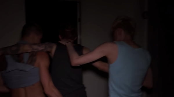 Image Part 1: Daddy and two guys fuck a cute twink's tight asshole hard