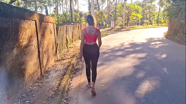 Image Met her on the street and took her to the woods, naughty country girl.