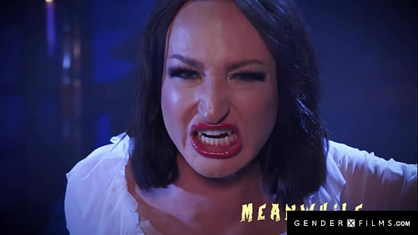 Image Genderxfilms - Transpirella - Fangs Out, Dicks In: Sweaty Threesome Saves Vampire Souls!