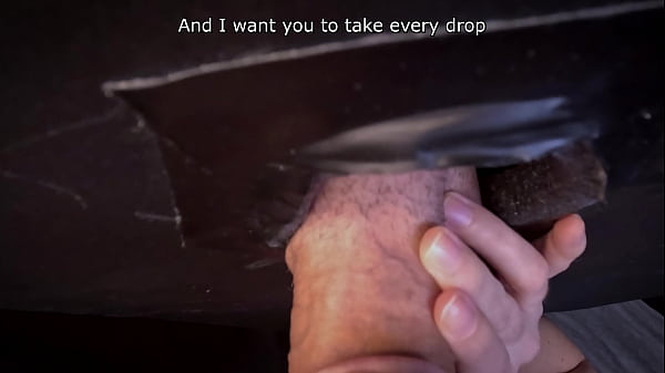 Image Your FIRST Gloryhole Cock - Bi Encouraged Suck And Swallow