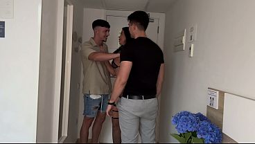 Image My wife met up with her lover to have sex, but I joined them for a wild threesome.