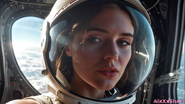 Image Sex in space and cumming in pussy, cum flowing out of pussy. [AI Generated]