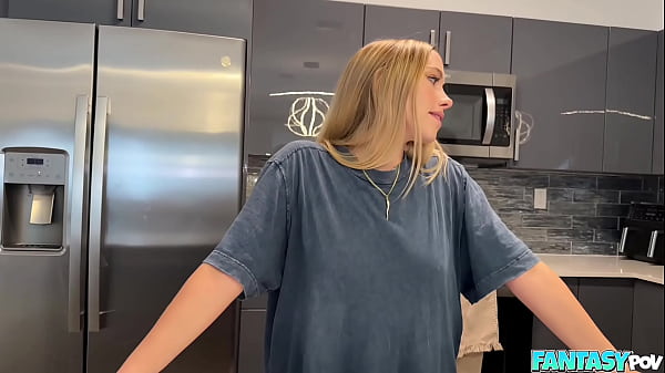 Image Fucking My step Brothers Hot Blonde Girlfriend - Khloe Kapri - FantasyPOV