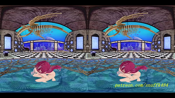 Image VR180 mmd Marine Nude Dance 3d hololive Hentai