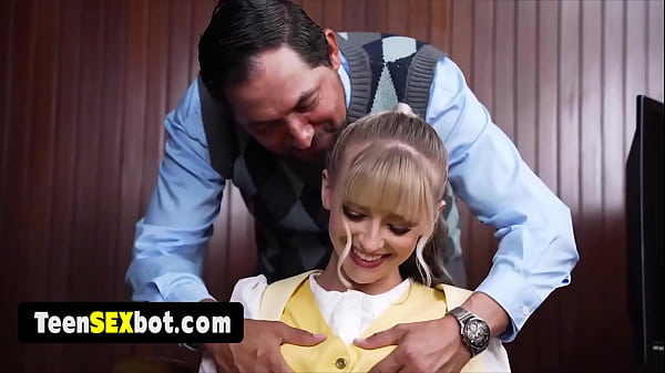Image Cute blonde visits the pervy principal and things got outta hand real quick