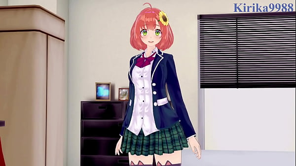 Image Honma Himawari and Hyakumantenbara Salome (Kimono) intense sex. - Nijisanji VTuber Hentai