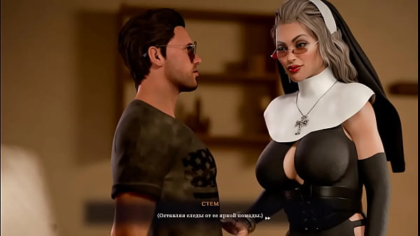 Image A nun loses her virginity. 3D animated hentai game. ASMR voice.