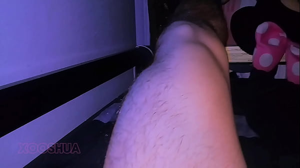 Image Innocent virgin guy masturbates his cock until he cums