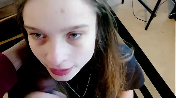 Image Lesbian roommate sucks dick for rent