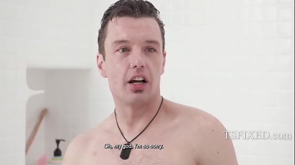 Image Friends Busty TS Sis Joins Me In Shower - Johnny Palms, Brittney Kade