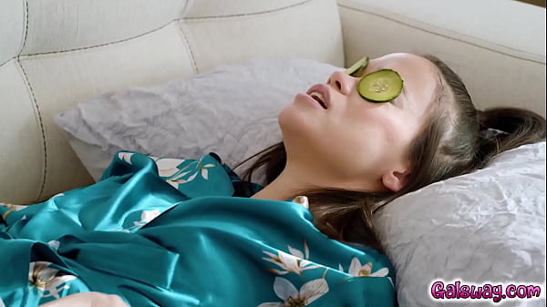 Image Angelina Moon mistakenly thinks Alison Ray to be her husband and lets her give her some pleasure