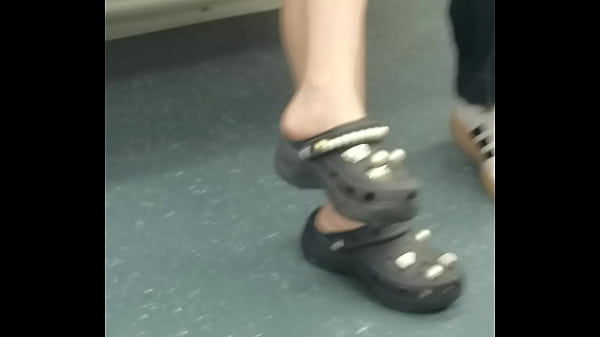 Image wearing crocs