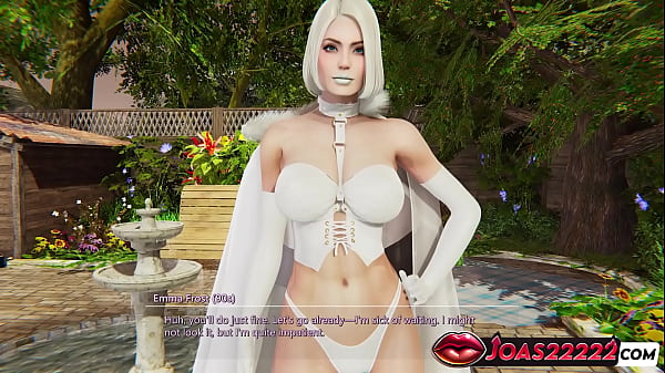 Image Emma Frost Sexy Blonde Rule34 &ndash_ Kiss Teasing, Anal Vibrator & Pussy Licking Squirt Animation