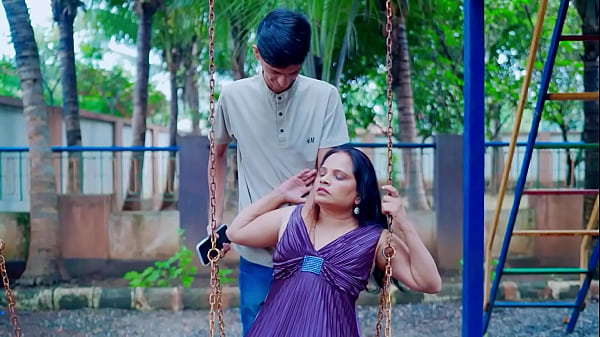 Image Desi stepmom seduce and fucked hard by her young stepson in the park
