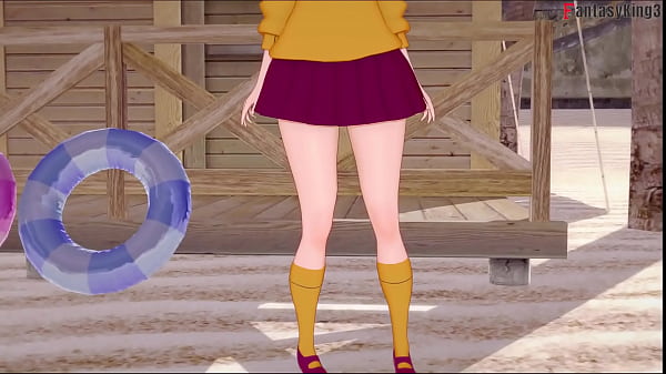 Image Velma blowjob on the beach | 1 | Scooby doo | Full & POV Movie on Sheer & PTRN: Fantasyking3